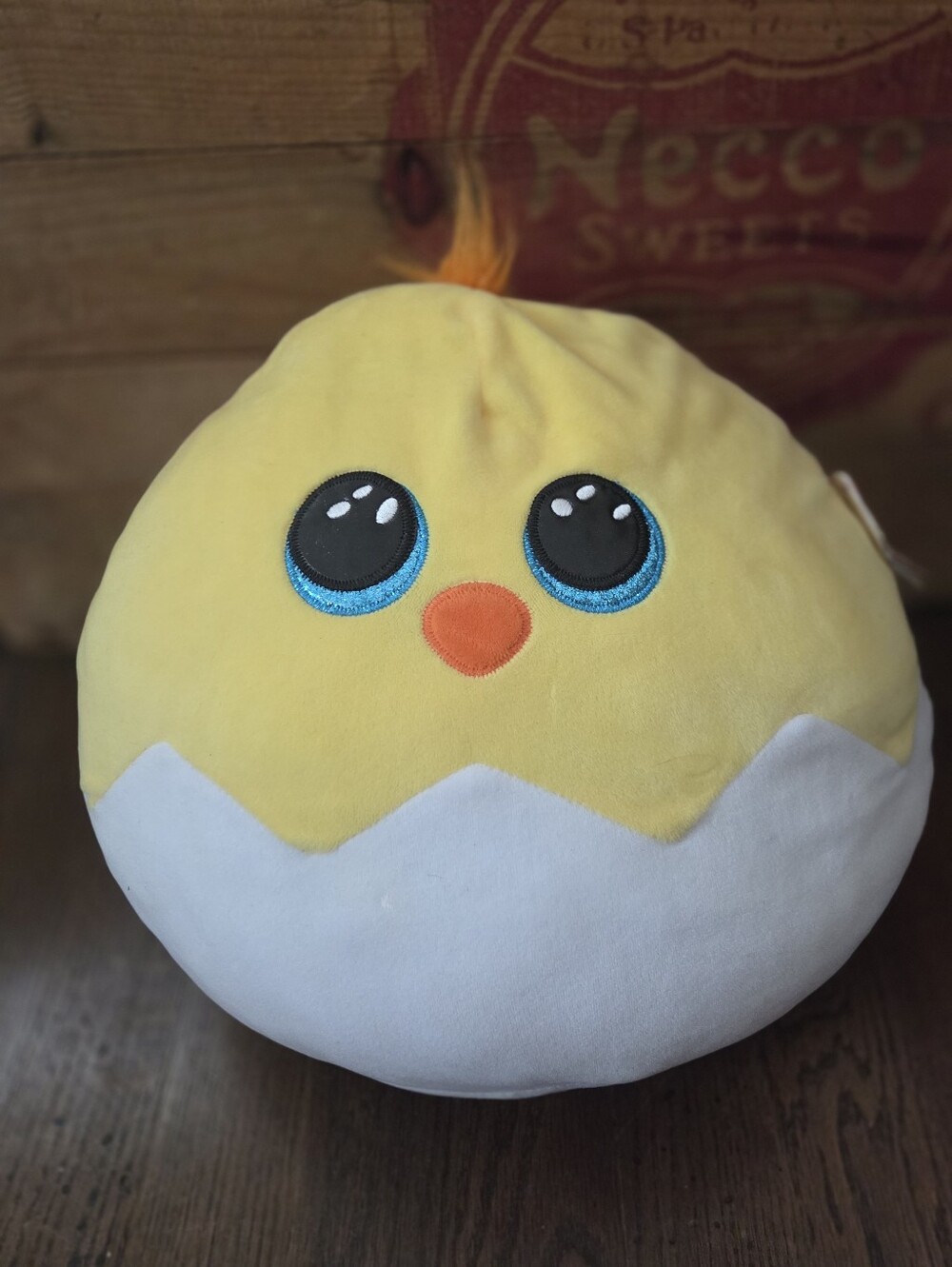 10" Ty Squish A BOO Easter Chick "Popper"